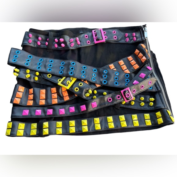 CURRENT MOOD-DOLLS KILL
DAMAGE CONTROL BELTED SKIRT SIZE M - Picture 2 of 13